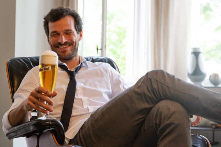 Berliner Kind mit neuer Werbung