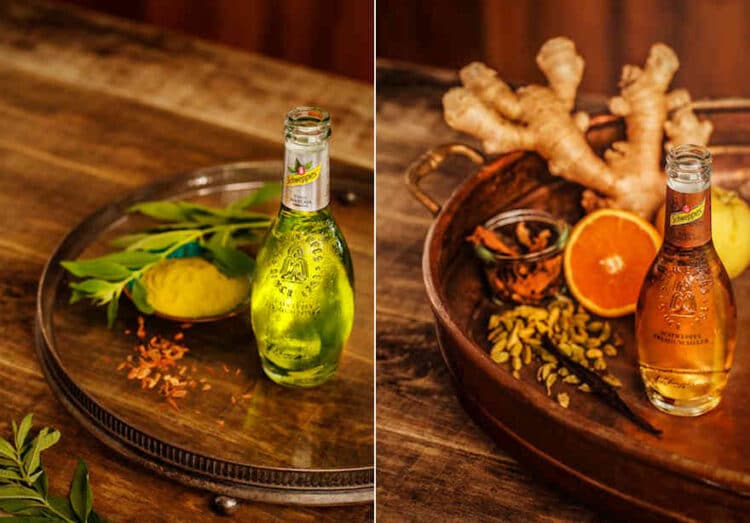 Schweppes Premium Mixer Matcha und Barrel Ginger Ale