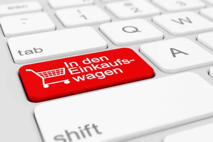 Onlinehandel für Lebensmittel