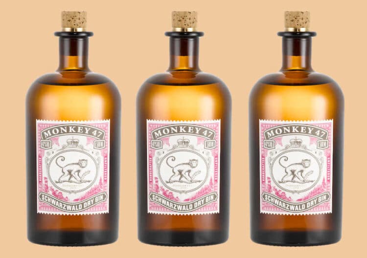 Monkey 47 drei Flaschen Distiller's Cut 2018