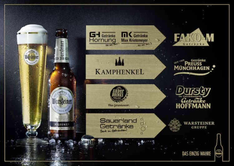 Warsteiner Gruppe trennt sich von Getränkefachhändlern