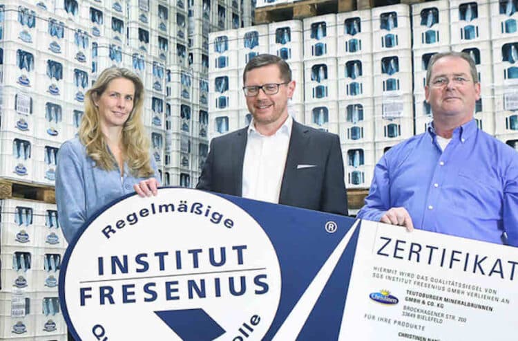 Mineralwasser als "Bio" zertifiziert