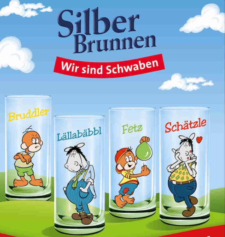 Anstoßen mit Äffle und Pferdle