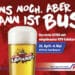 Fahrkarte zum Bier