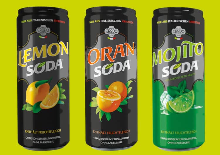 Erfrischung aus den Alpen