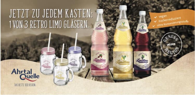 Landlimo mit passendem Glas
