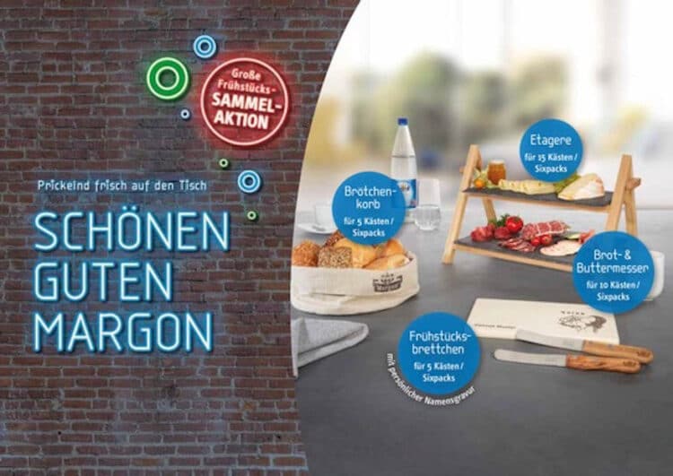 Prämien für den Frühstückstisch