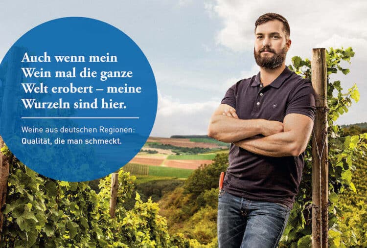Werbung mit "echten" Winzern