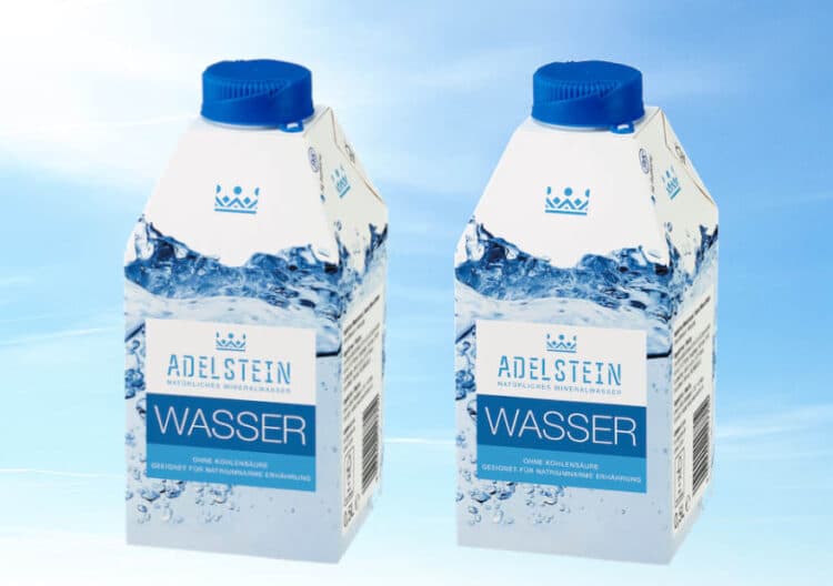 Lekkerland bringt Wasser im Kartonpack 1
