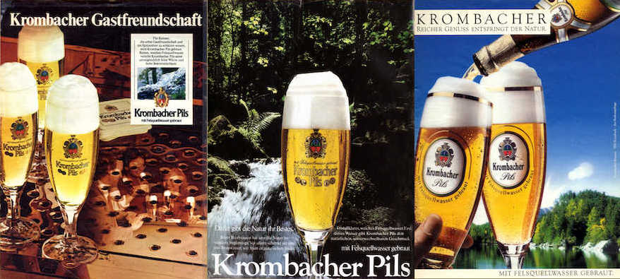 Krombacher Werbung