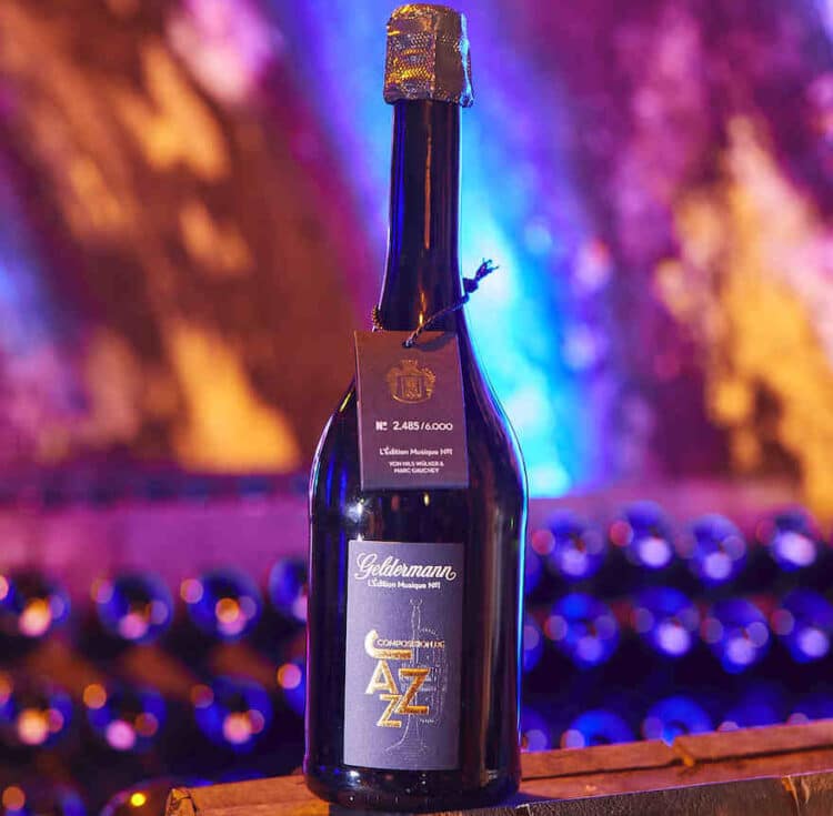 Limitierter Cuvée mit Musik