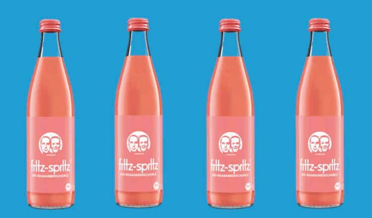 Schorle in Halbliterflasche