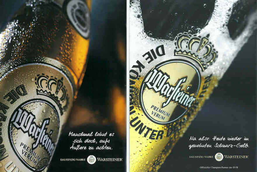 Warsteiner Werbemotive 2002