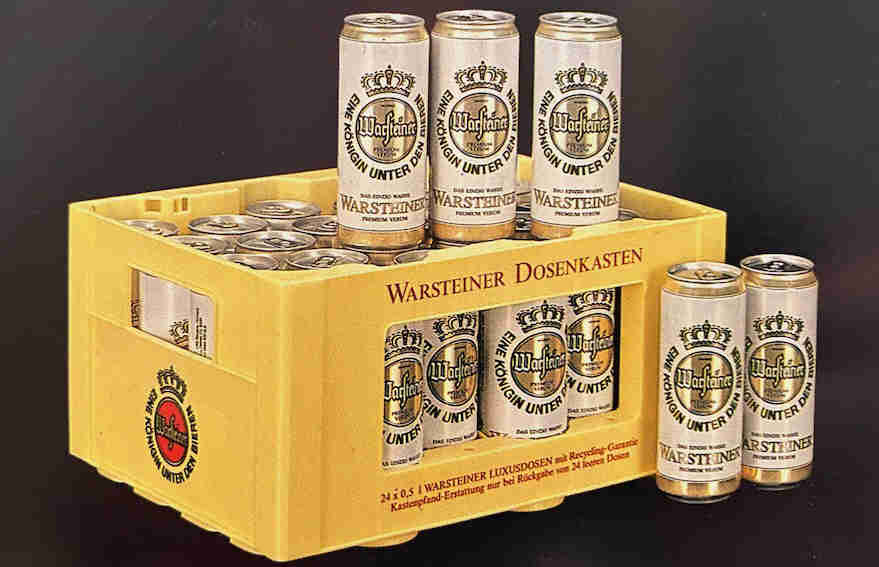 Warsteiner Dosenkasten