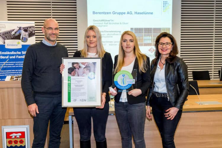 Berentzen ist offiziell "familienfreundlich"