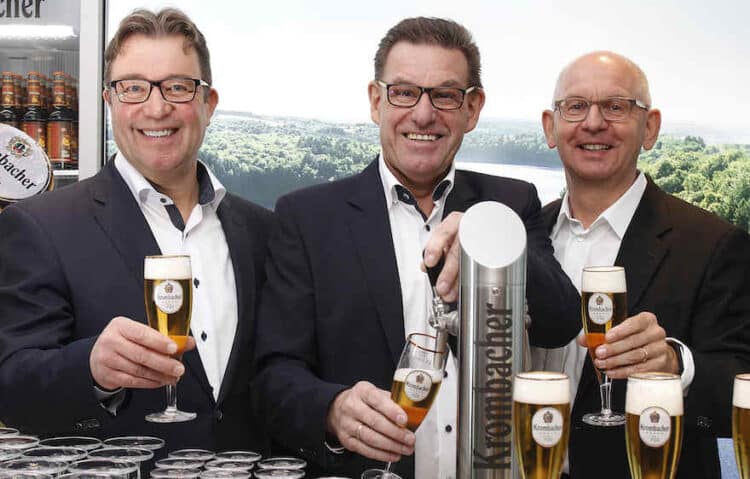 Krombacher legt weiter zu