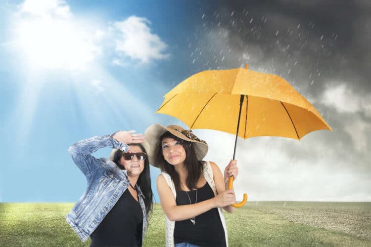 Wechselhaftes Wetter brachte Absatzminus 1