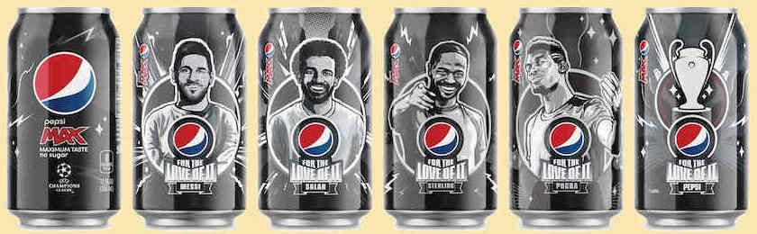 Pepsico Fußballkampagne