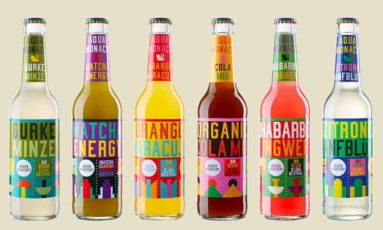 Organic Soda Pops von Aqua Monaco