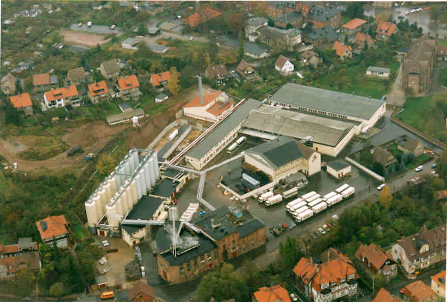 Hasseröder Brauerei im Jahr 1991