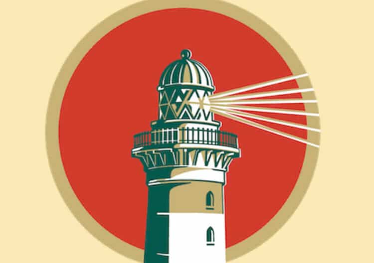 Markenlogo jetzt mit Leuchtturm