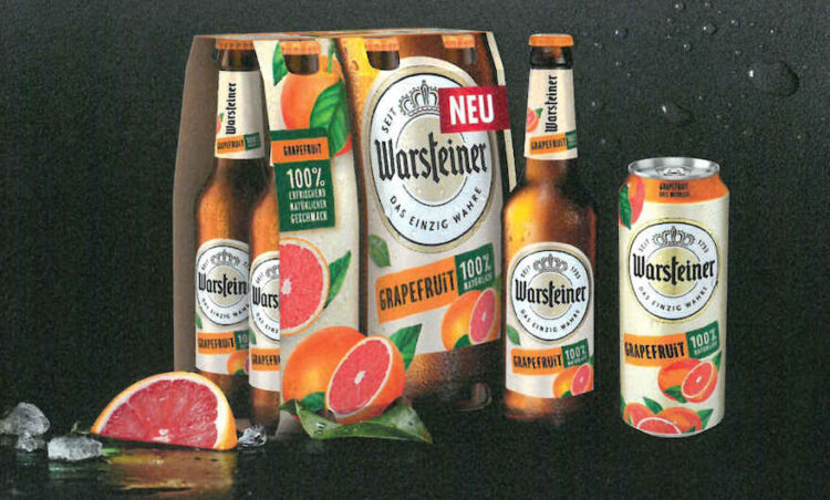 Warsteiner bringt Grapefruit-Mix