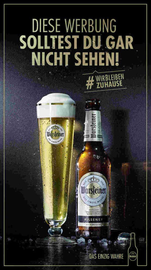Warsteiner Werbung