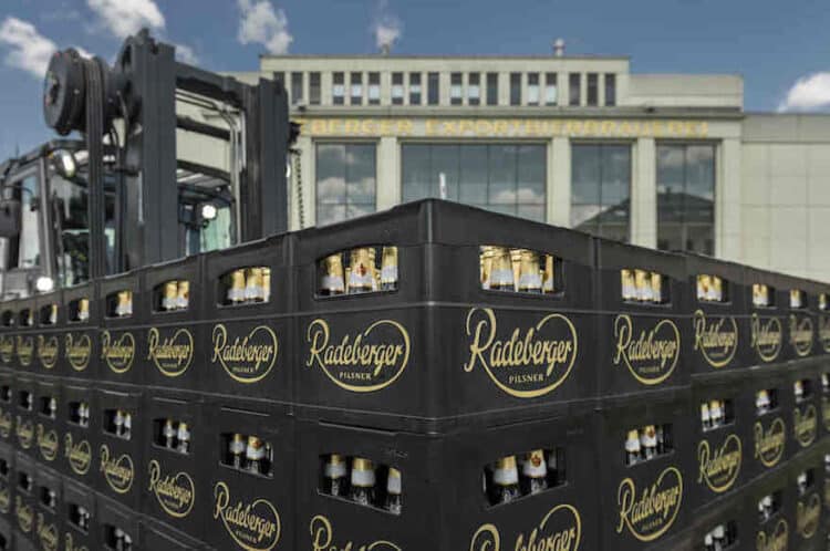 Radeberger startet mit neuem Kasten