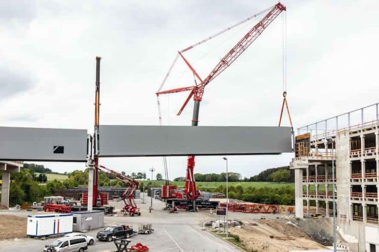 Veltins-Bauprojekt im Zeitplan