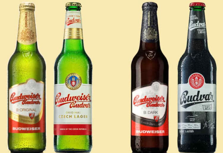 Budweiser Budvar in neuem Design