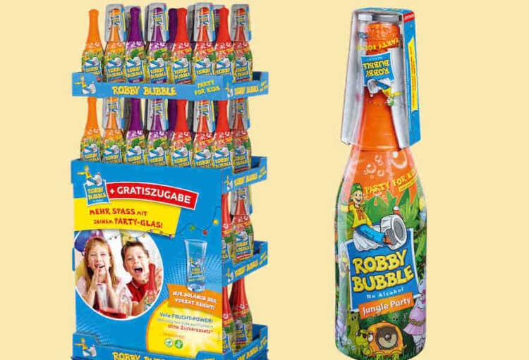 Partygläser als Zugabe