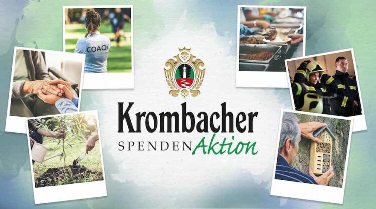 Krombacher spendet fürs Ehrenamt