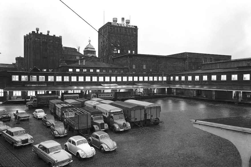 Die Holsten-Brauerei in den 1960er-Jahren