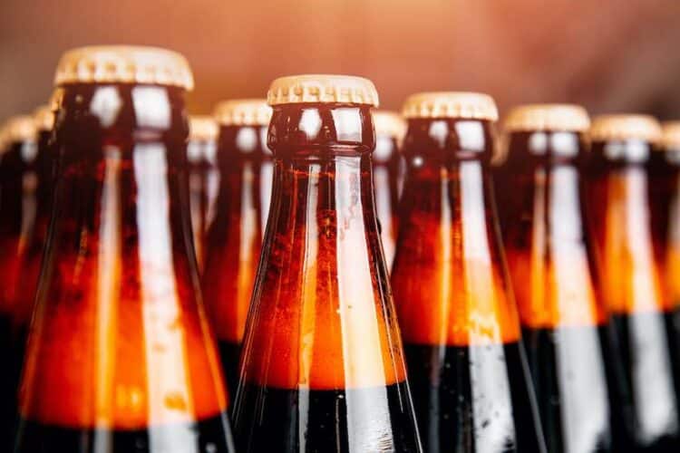 Weiterer Flaschenpool am Start