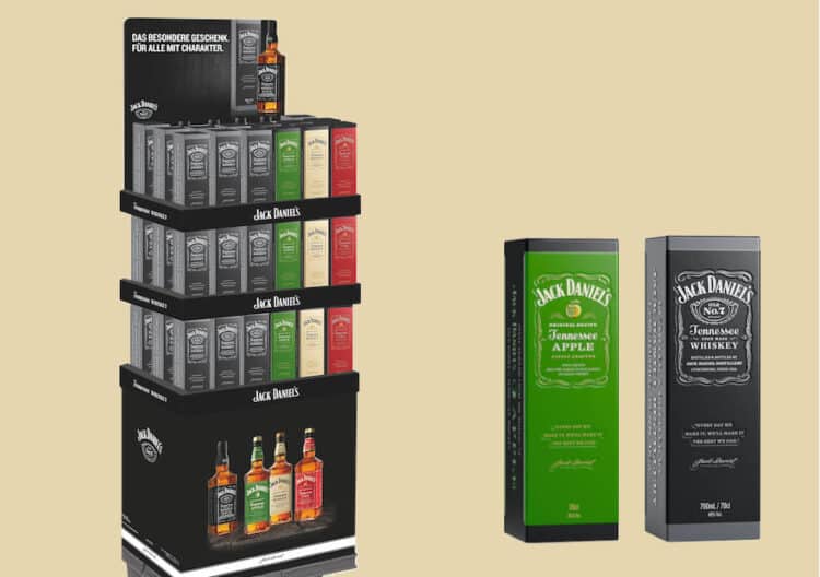 Whiskeys edel verpackt