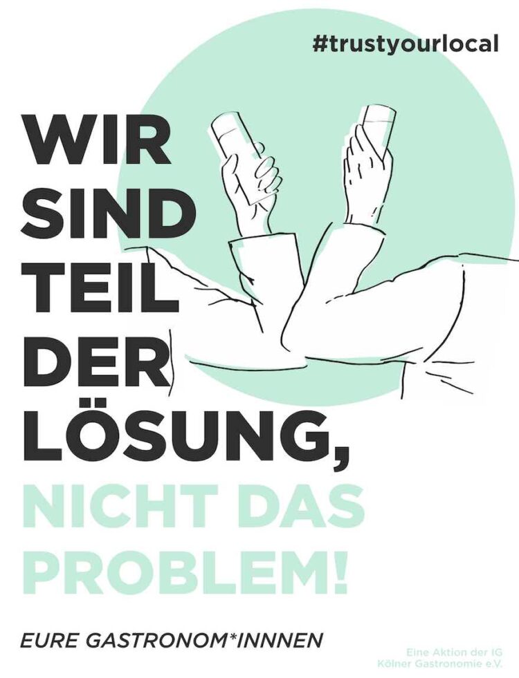 Kampagne für Kölner Wirte