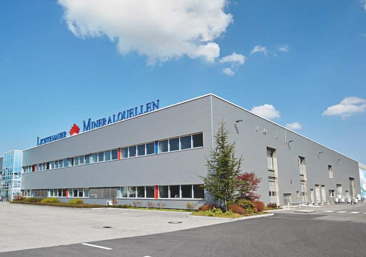 Die Außenfassade der Lichtenauer Mineralquellen