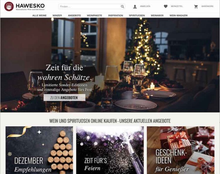Hawesko überspringt 600-Millionen-Schwelle
