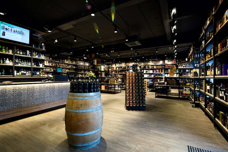 Blick in den 2016 eröffneten Markt in Siek