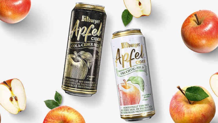 Bitburger führt Cider dauerhaft ein