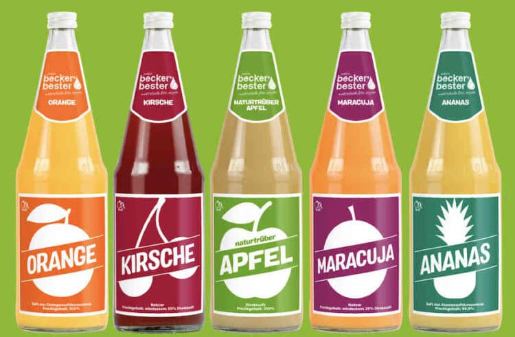 Fruchtsaft in völlig neuem Look