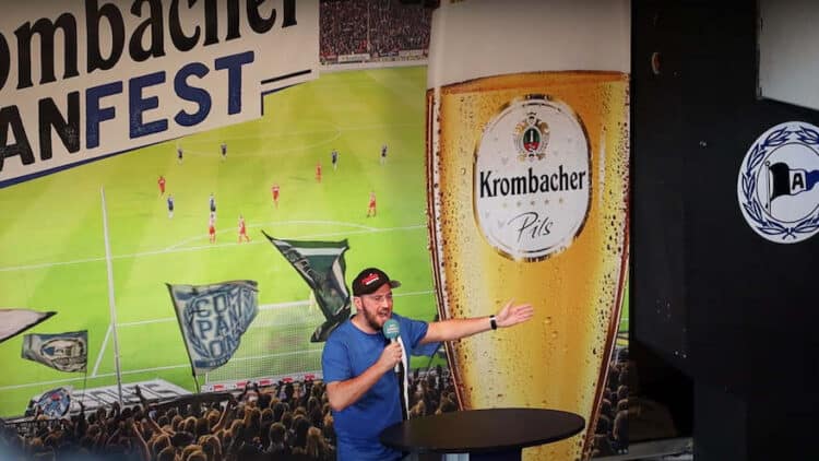 Krombacher geht mit Arminia in Verlängerung