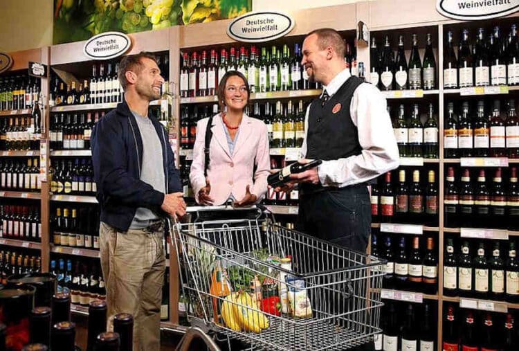 Weinkauf in den Handel verlagert