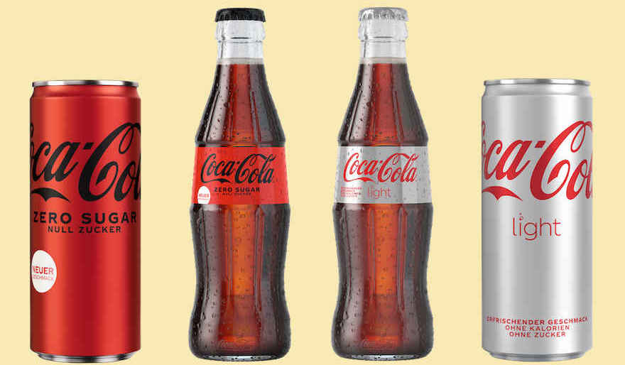 Neues Coca-Cola-Design
