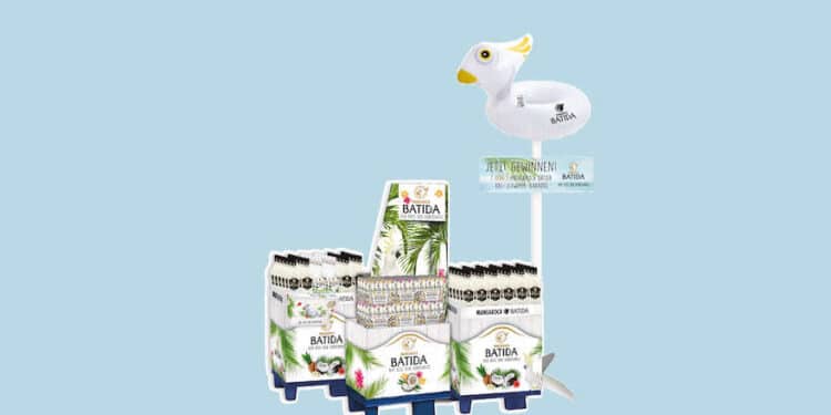 Badespaß mit großem Vogel