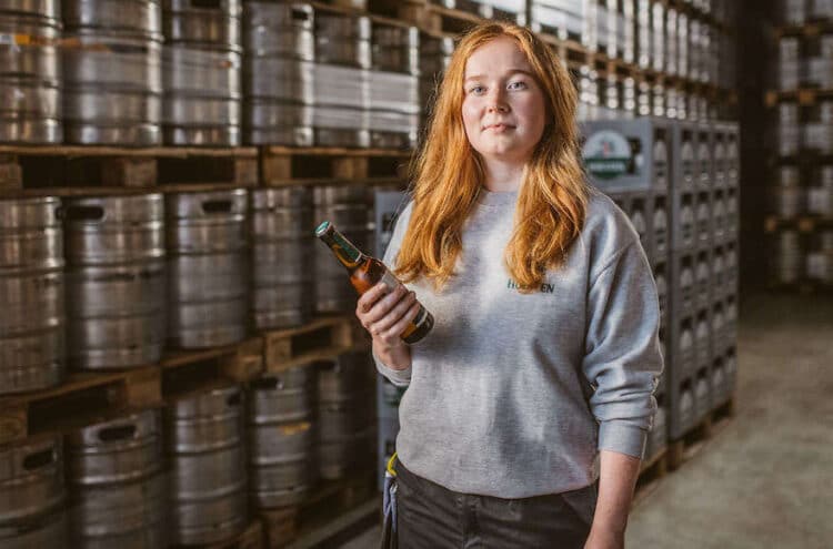 Mitarbeiter im Mittelpunkt