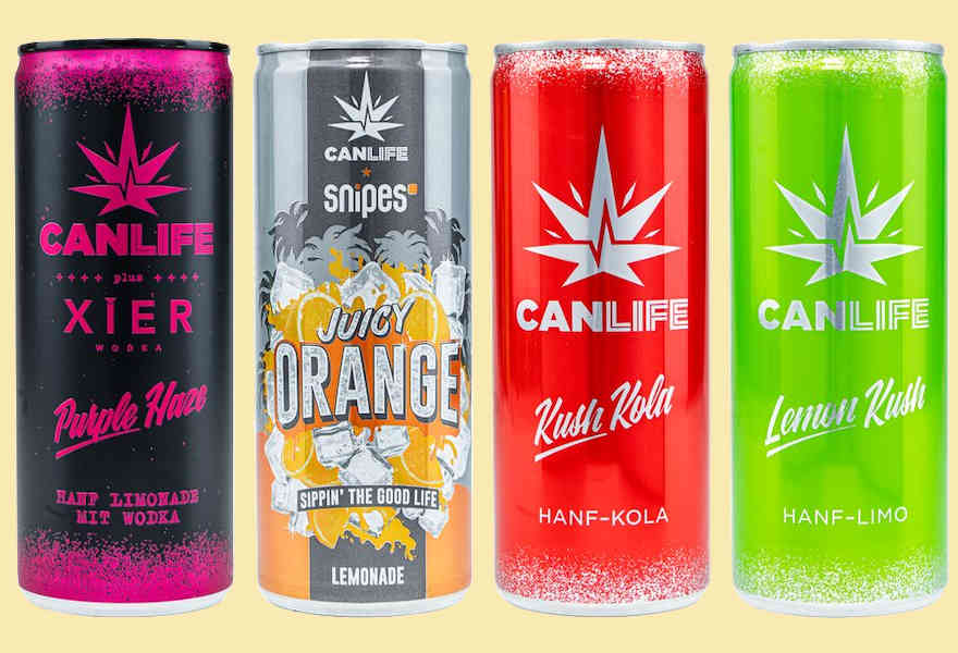 Die Range des Start-ups Canlife