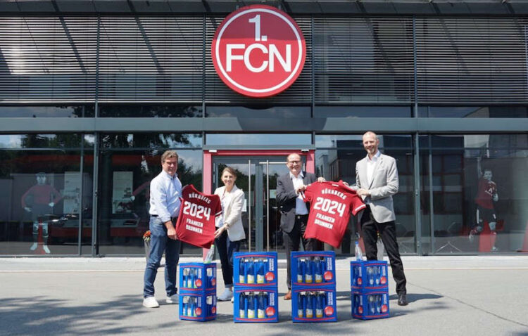Frankenbrunnen bleibt FCN-Partner