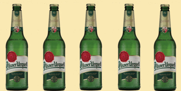 Pilsner Urquell in neuem Gewand