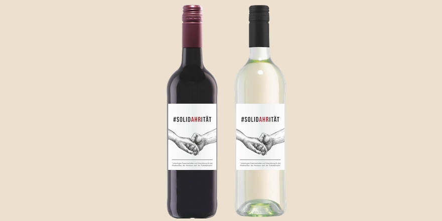 Rotkäppchen-Mumm packt im Ahrtal mit an 1